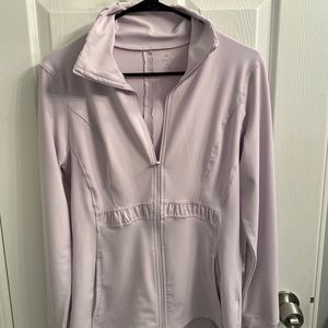 Light Purple Athletic Zip-Up Jacket